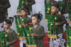 2.500 Siswa TK-SD Beradu Mahir Mainkan Angklung di Jogja Bay Waterpark