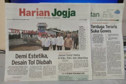 HARIAN JOGJA HARI INI: Demi Estetika, Desain Tol Diubah