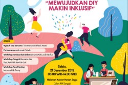 Harian Jogja Gelar Charity for Disability “Mewujudkan DIY Makin Inklusif”