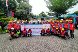 Amankan Natal dan Tahun Baru, PLN Lakukan Apel Gelar Pasukan & Peralatan