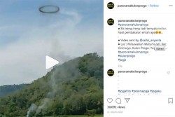  Heboh Lingkaran Hitam di Langit Kulonprogo, Inikah Penyebabnya?