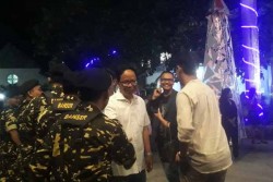 30 Banser Ikut Amankan Misa Malam Natal Gereja Katolik St. Petrus Kanisius Wonosari