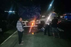 Tabrak Truk Tronton, Penjual Tempe Besengek Meninggal di Lokasi Kejadian