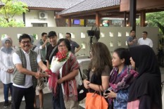 20 Pengunjung Pertama Candi Prambanan dan Candi Ratu Boko Disambut bak Raja