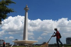 Kawasan Monas Pernah Banjir Parah pada 1897, Ini Fotonya