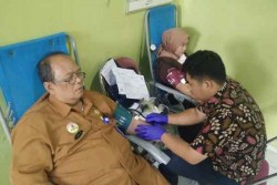Peringati Hari Ulang Tahun, RSUD Prambanan Gelar Donor Darah