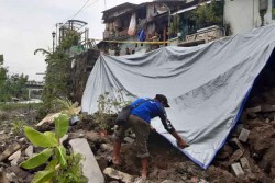 Talut Kali Winongo Longsor, Warga Ungkap Sebelumnya Sudah Ada Retakan