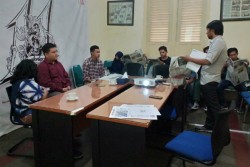 Mahasiswa Unriyo Belajar Jurnalistik di Harian Jogja