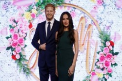 Patung Lilin Harry-Meghan dan Ratu Elizabeth Berpisah