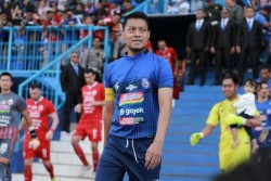 Hengkang dari Arema, Hamka Hamzah Bergabung dengan Persita