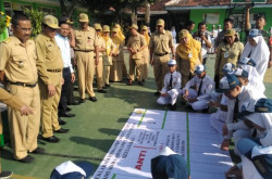 Ratusan Siswa SMP di Bantul Deklarasi Anti-Klithih