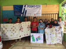 Dusun Jelapan Bantul Dilatih Tim KKN-PPM UMY untuk Produksi &amp; Pasarkan Batik Ecoprint