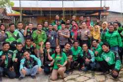 Klithih Bikin Resah, Pengendara Ojol di Kulonprogo Dilatih Cara Hadapi Kejahatan Jalanan