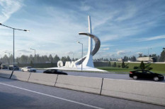 Tugu Gerbang Tol Madiun Dianggap Mirip Palu Arit, Jasa Marga: Itu Huruf J-N-K