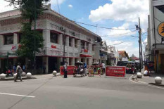 Sudah Tahu Jalan Suryatmajan Dan Pajeksan Ditutup, Banyak Pengendara yang Coba Menerobos