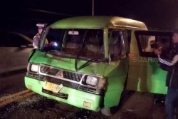 3 Mobil Terlibat Kecelakaan Beruntun di Lampu Merah Milir