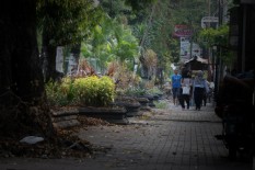 Revitalisasi Trotoar Jenderal Sudirman Dimulai dari Tugu ke Timur