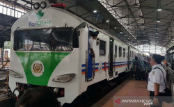 KAI Luncurkan Kereta Antivirus Corona, Lintasi Jalur Selatan dan Utara Jawa