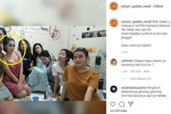 Beredar Foto Lucinta Luna Diduga dalam Sel, Warganet Salfok dengan Wajah Glowing Teman-Temannya