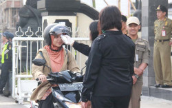 Akses Masuk Setda Magelang Kini Hanya Satu Pintu dan Ada Pemeriksaan