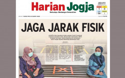 HARIAN JOGJA HARI INI: Jaga Jarak Fisik