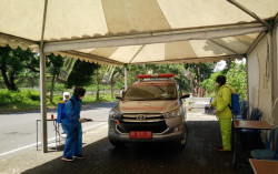 Kendaraan Masuk Kawasan Merapi Bakal Disemprot Disinfektan