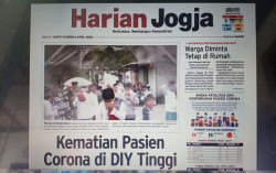 HARIAN JOGJA HARI INI: Kematian Pasien Corona di DIY Tinggi