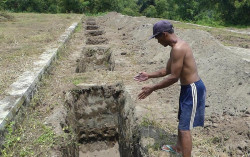 27 Liang Lahat Disiapkan di TPU Madurejo Prambanan untuk Jenazah Covid-19