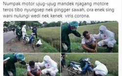 Jatuh di Sawah Dikira Corona, Ternyata Baru Putus Sama Pacar