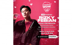 Smartfren Hadirkan Konser Digital Rizky Fabian, Penonton Bisa Langsung Ikut Berinteraksi