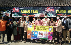 Kwarda Gerakan Pramuka DIY Sasar Pasar Tradisonal Hadapi Covid-19