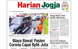 HARIAN JOGJA HARI INI: Biaya Rawat Pasien Corona Capai Rp16 Juta