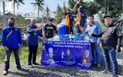 NasDem Ngaglik Sleman Gerilya Penuhi Kebutuhan Pokok Warga Terdampak Corona