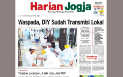 HARIAN JOGJA HARI INI: Waspada, DIY Sudah Transmisi Lokal