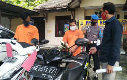Begal di Sleman Ditangkap Saat Hendak Jual Motor Korbannya