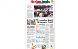 HARIAN JOGJA HARI INI: 58 Pengunjung Reaktif, 29 Karyawan Positif