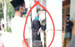 Sembuh dari Covid, PDP di Kulonprogo Disambut Musik Hadrah & Iring-iringan Kendaraan Bermotor 