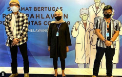  Setelah Minta Maaf karena Remehkan Virus Corona, Indira Kalistha dan Aa Utap Jadi Relawan Covid-19