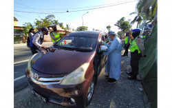 Sembilan Kendaraan Ditolak Masuk DIY saat Idulfitri