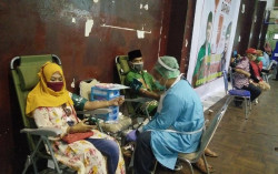 Penuhi Kebutuhan Darah, GP Ansor Sleman Gelar Aksi Donor Darah