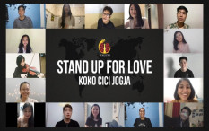 Koko Cici Jogja Beri Semangat lewat Lagu