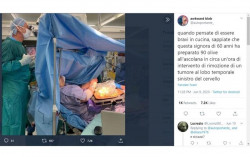 Bukannya Tak Sadarkan Diri, Nenek Ini Malah Masak saat Kepalanya Dioperasi