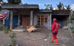 Buntut 8 Kasus Baru Covid-19 dari Sekolah Polisi, Permukiman Sekitar SPN Disemprot Disinfektan