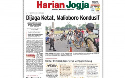 HARIAN JOGJA HARI INI: Dijaga Ketat, Malioboro Kondusif