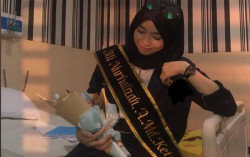 Viral Mahasiswa Jogja Terinfeksi Corona Jalani Sidang Skripsi dari RS