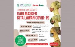 Harian Jogja Gelar Lomba Desain Masker Berhadiah Jutaan Rupiah, Ikut Yuk!