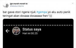 Jadi Trending Topik, Begini Status Lucu Warganet Soal Gempa Dini Hari