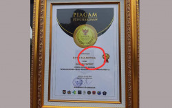 Piagam Kemendagri untuk Salatiga Direvisi Lantaran Keliru Tertulis Salahtiga