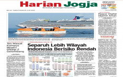 HARIAN JOGJA HARI INI: Separuh Lebih Wilayah Indonesia Berisiko Rendah