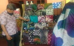 Supaya Tidak Hanya Jadi Penonton Saat Bandara Ramai, Perajin Batik Kulonprogo Dilatih Pewarnaan